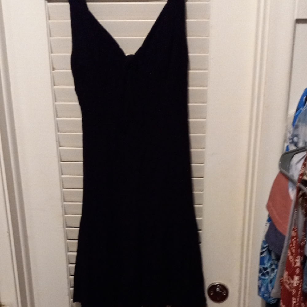 Sears Black Backless Dress